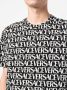 Versace T-shirt met logoprint Zwart - Thumbnail 5