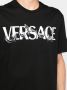 Versace T-shirt met barok en logoprint Zwart - Thumbnail 5
