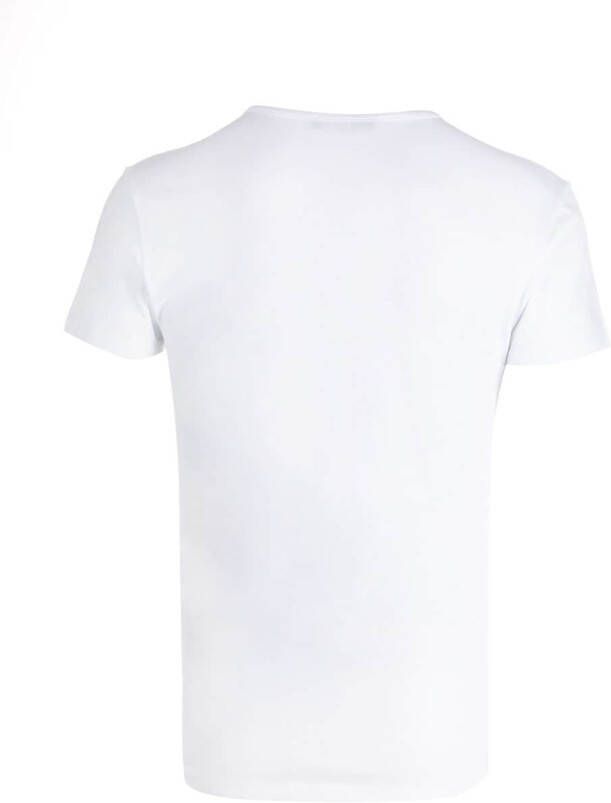 Versace T-shirt met Medusa logo Wit