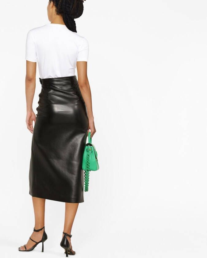 Versace T-shirt met tekst Wit