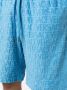 Versace Allover badstof shorts Blauw - Thumbnail 5