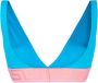 Versace Triangel bikinitop Blauw - Thumbnail 2
