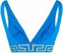 Versace Greca bikinitop Blauw - Thumbnail 2