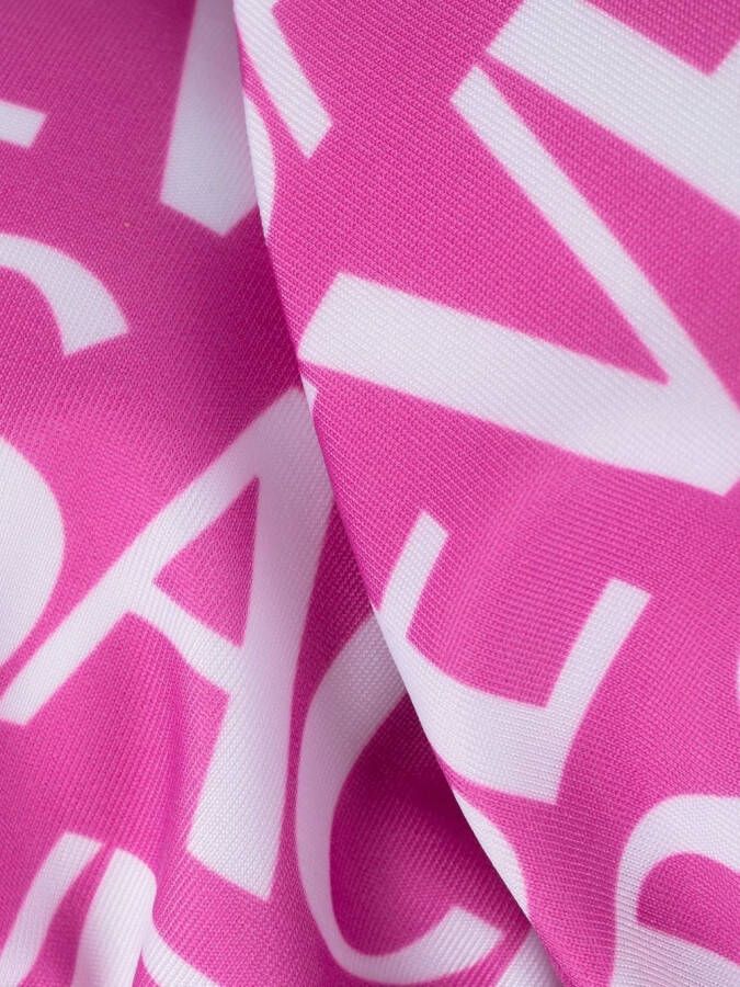 Versace Triangel bikinitop Roze