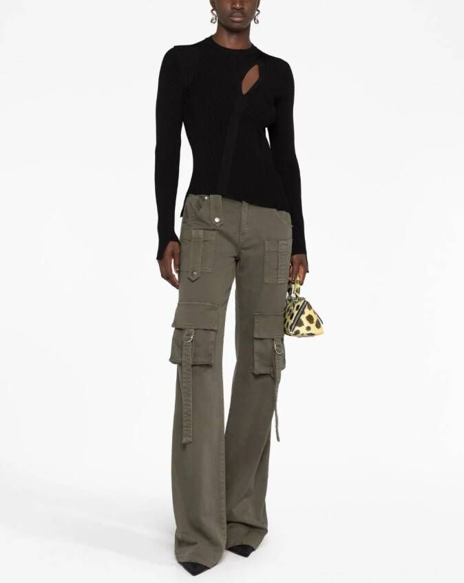 Versace Trui met uitgesneden detail Zwart