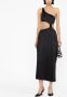 Versace Uitgesneden maxi-jurk Zwart - Thumbnail 2