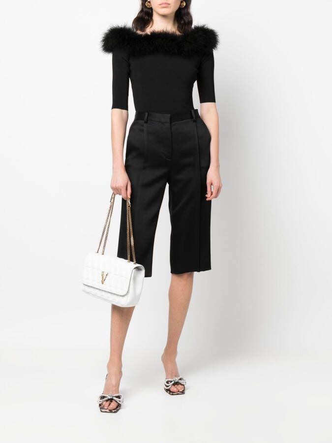 Versace Virtus schoudertas Wit