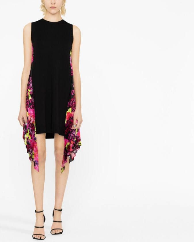 Versace Wollen mini-jurk Zwart