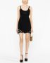 Versace x Dua Lipa mini-jurk met vlinders Zwart - Thumbnail 2