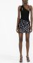 Versace x Dua Lipa mini-rok met vlinderprint Zwart - Thumbnail 2