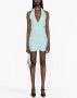 Versace x Dua Lipa mini-jurk Blauw - Thumbnail 2