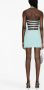 Versace x Dua Lipa mini-jurk Blauw - Thumbnail 3