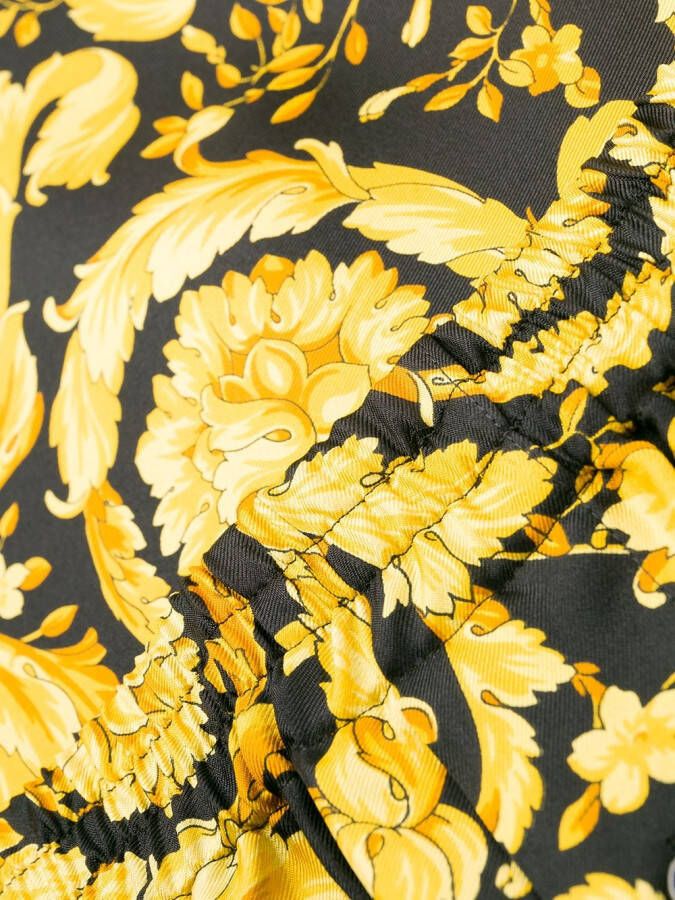 Versace Zijden pyjamabroek Zwart