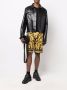Versace Barocco zijden shorts Zwart - Thumbnail 2