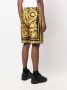 Versace Barocco zijden shorts Zwart - Thumbnail 4