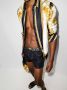 Versace Zwembroek met Greca tailleband Zwart - Thumbnail 2