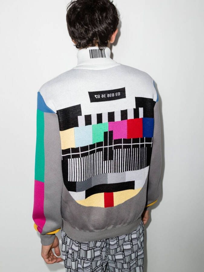 VTMNTS Coltrui met print Grijs