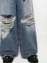 VETEMENTS Gerafelde jeans Blauw - Thumbnail 5