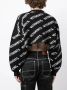 VETEMENTS Gerafelde trui Zwart - Thumbnail 4