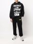 VETEMENTS Hoodie met print Zwart - Thumbnail 2