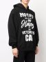 VETEMENTS Hoodie met print Zwart - Thumbnail 4