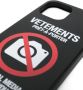 VETEMENTS No Social Media iPhone 12 Pro hoesje Zwart - Thumbnail 3