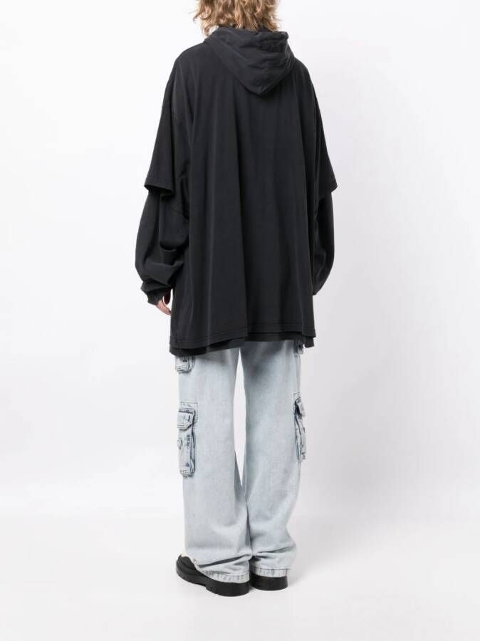 VETEMENTS Katoenen hoodie Grijs