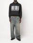 VTMNTS Katoenen hoodie Zwart - Thumbnail 2