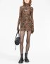 VETEMENTS Mini-jurk met luipaardprint Bruin - Thumbnail 2
