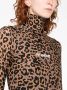 VETEMENTS Mini-jurk met luipaardprint Bruin - Thumbnail 3