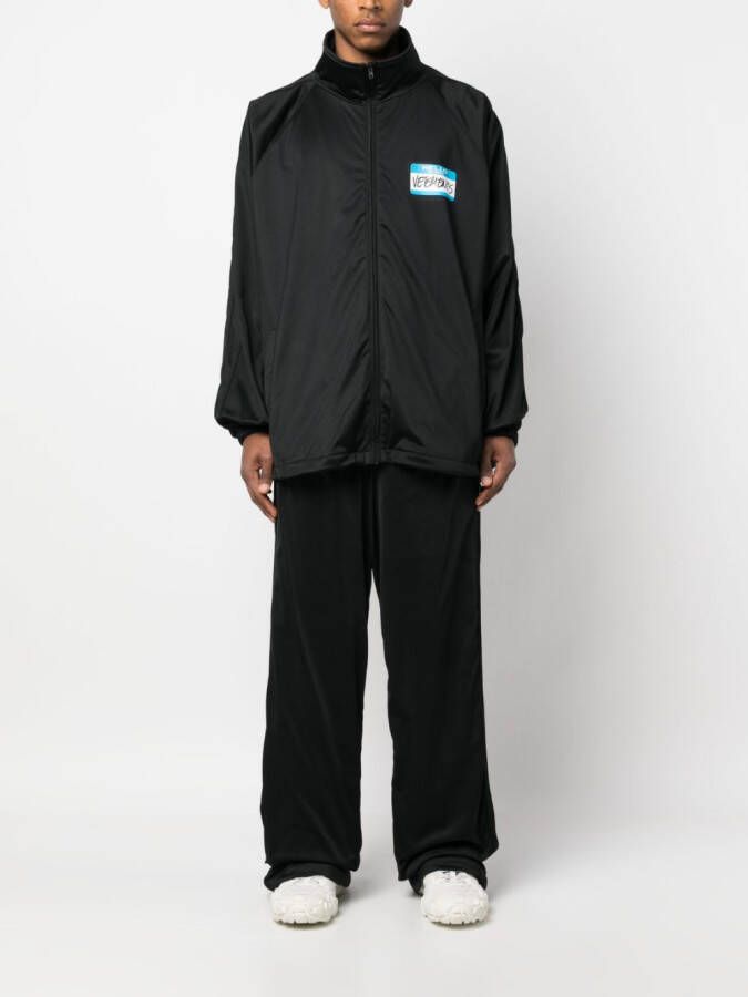 VETEMENTS Broek met wijde pijpen Zwart