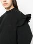 VETEMENTS Midi-jurk met ruches Zwart - Thumbnail 5