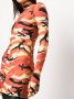 VETEMENTS Mini-jurk met print Oranje - Thumbnail 5