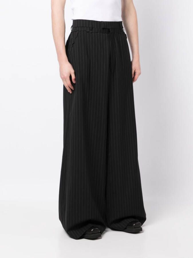 VETEMENTS Broek met wijde pijpen Zwart