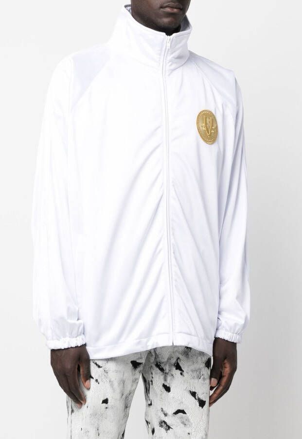 VETEMENTS Sportjack met logopatch Wit