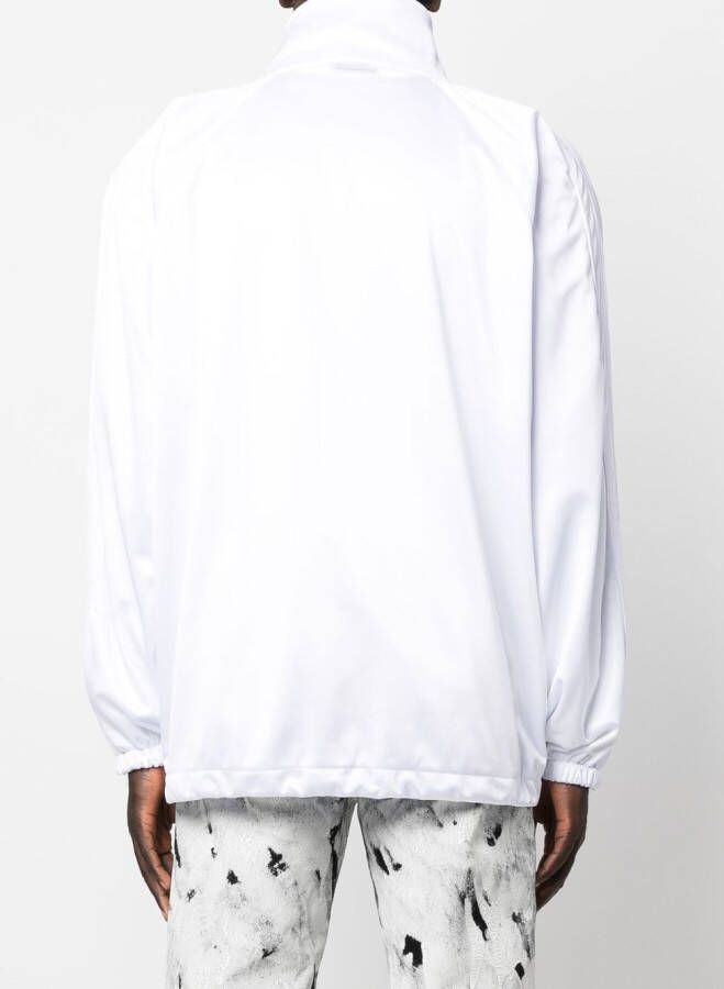 VETEMENTS Sportjack met logopatch Wit