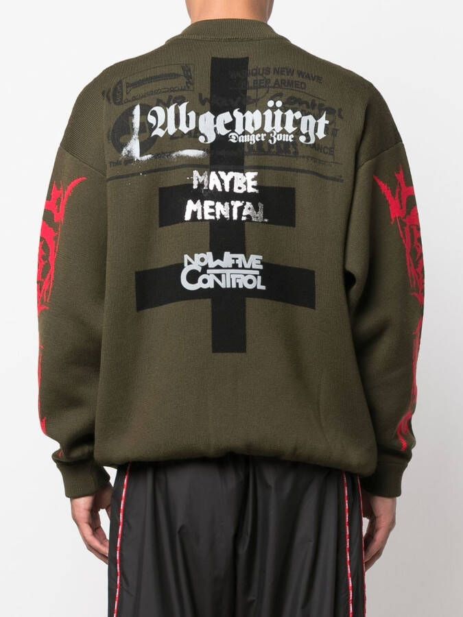VETEMENTS Trui Groen