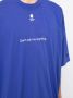 VETEMENTS x Apple T-shirt met tekst Blauw - Thumbnail 5