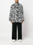 VETEMENTS Jas met zebraprint Zwart - Thumbnail 2