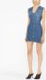 Victoria Beckham Denim jurk Blauw - Thumbnail 3