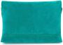Victoria Beckham Chain Pouch suède schoudertas Groen - Thumbnail 2