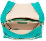 Victoria Beckham Chain Pouch suède schoudertas Groen - Thumbnail 4