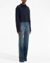 Victoria Beckham Cropped blouse Blauw - Thumbnail 3