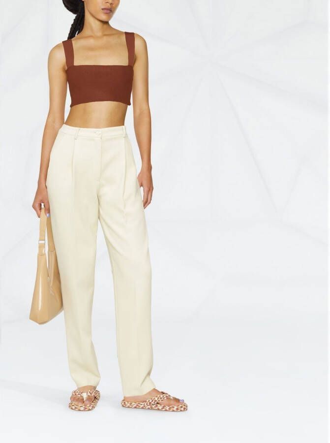 Victoria Beckham Cropped top Bruin