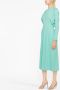 Victoria Beckham Midi-jurk Blauw - Thumbnail 3