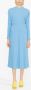 Victoria Beckham Gedrapeerde jurk Blauw - Thumbnail 2