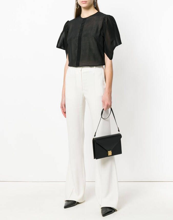 Victoria Beckham Envelope crossbodytas Zwart