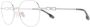 Victoria Beckham Eyewear Bril met schakel detail Zilver - Thumbnail 2