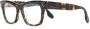 Victoria Beckham Eyewear Bril met schildpadschild design Bruin - Thumbnail 2