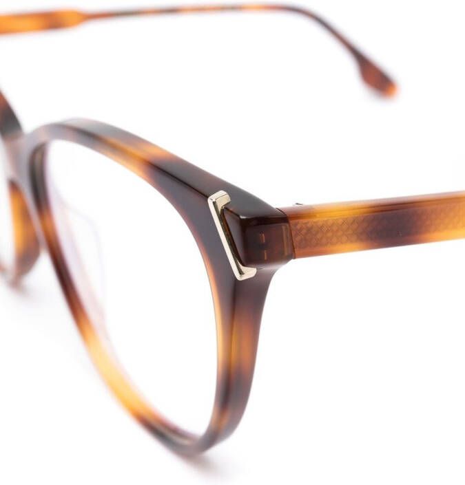 Victoria Beckham Eyewear Zonnebril met cat-eye montuur Bruin